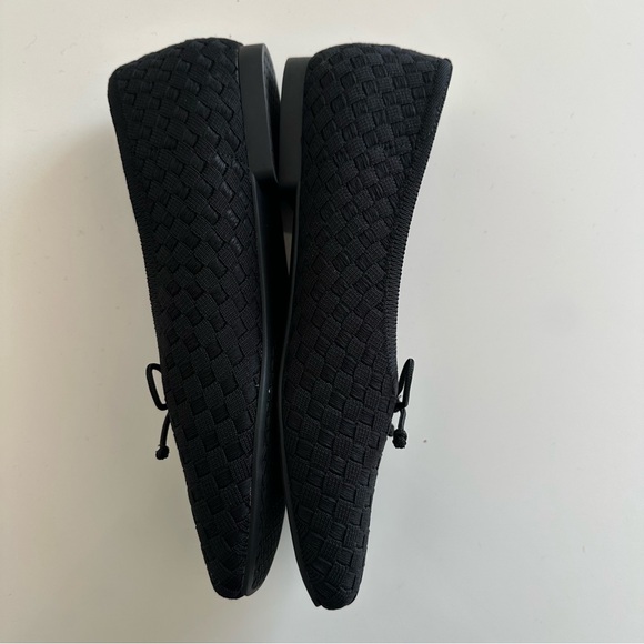 Vivaia Square Toe Miranda Black ballerina flats - Picture 8 of 10